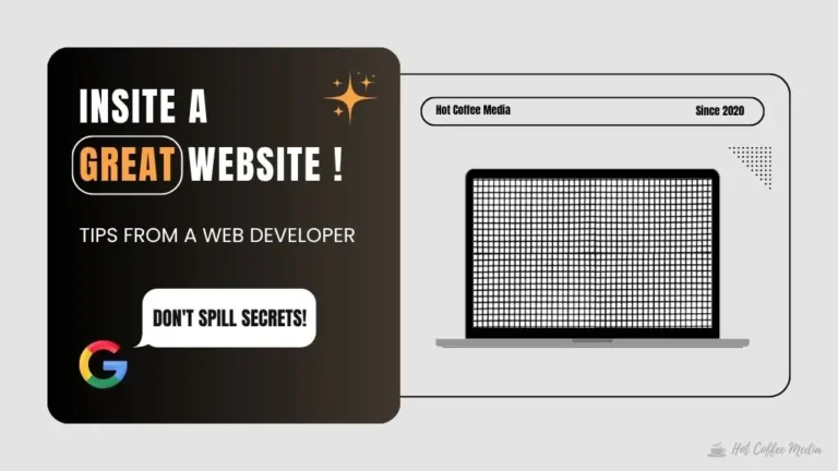 Inside a Great Website, tips from a Web Developer in Kolkata